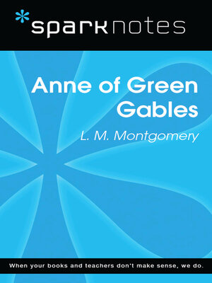 cover image of Anne of Green Gables (SparkNotes Literature Guide)